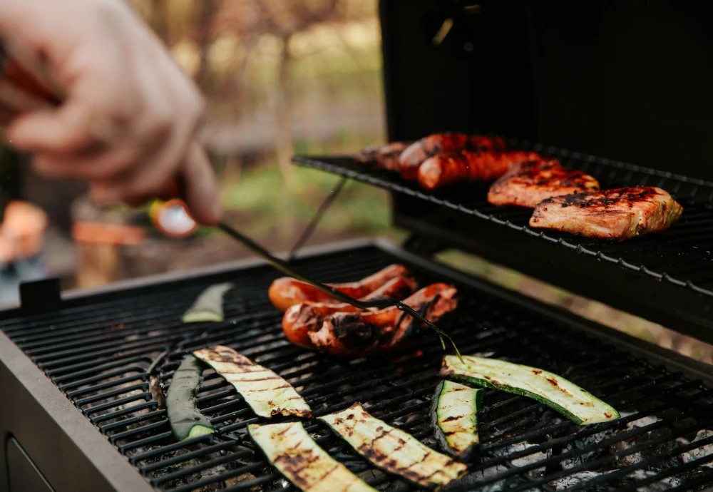 portable stainless steel barbecue grill