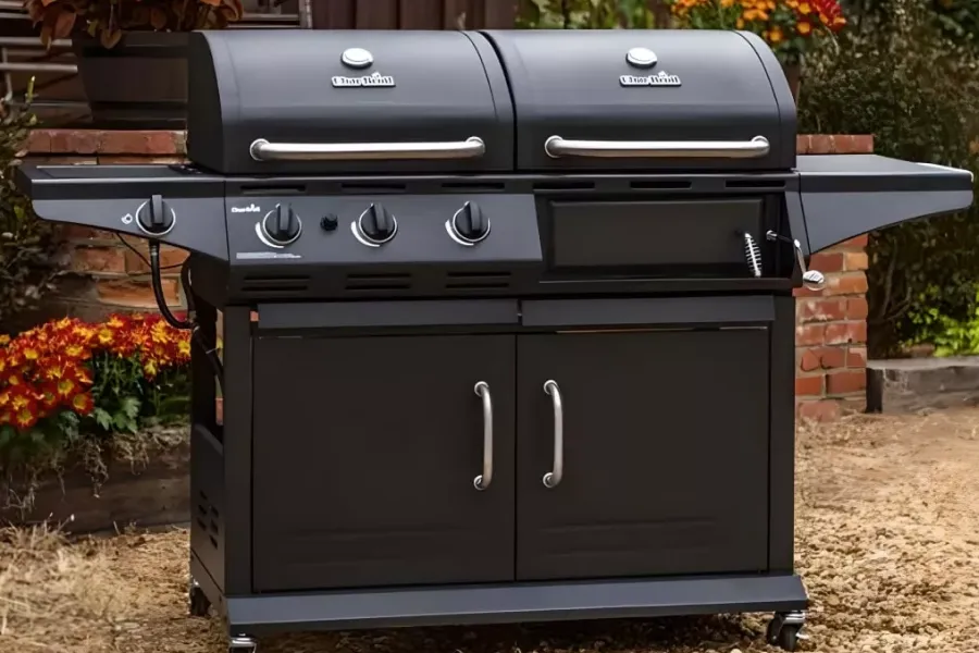 outdoor electric barbecue grill