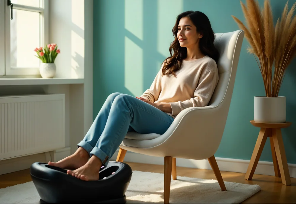 leg massage for blood circulation