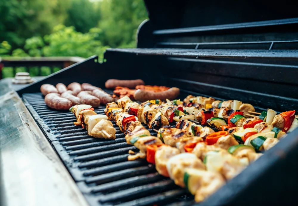 outdoor gas barbecue grill