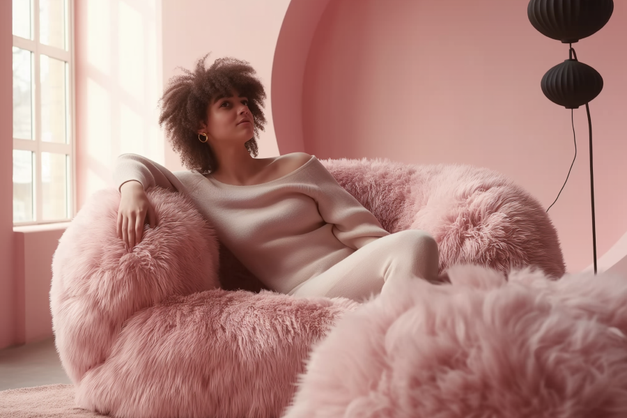 pink sofa living room ideas