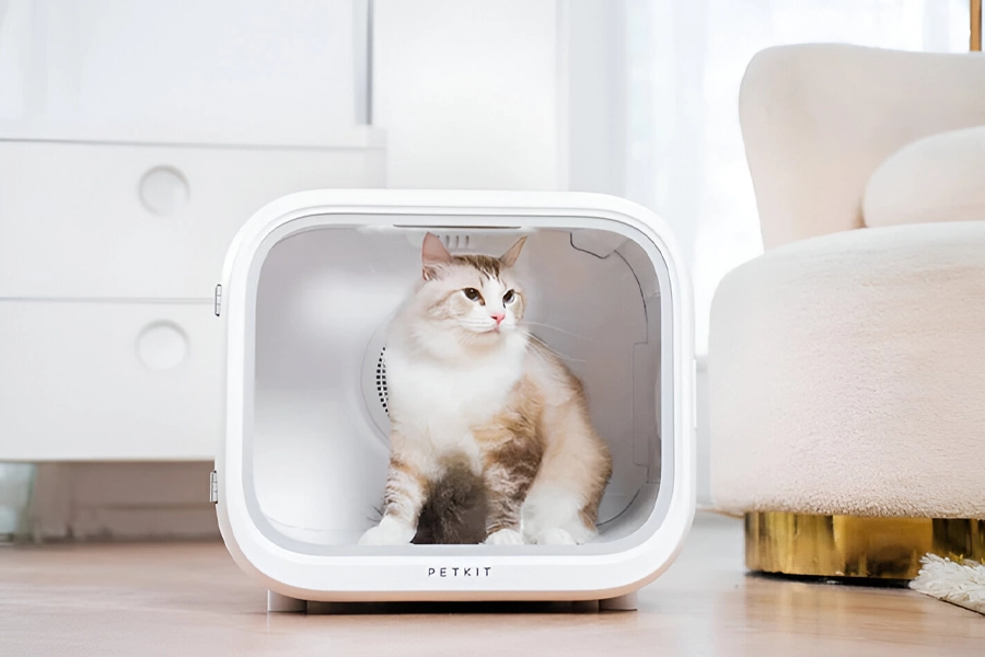 home run pet drying box