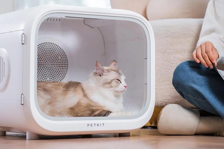 automatic pet drying box